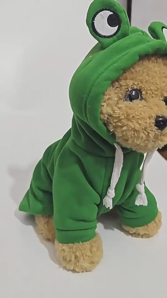 Novelty Hooded Jumper for Small Dogs, Seven Hood Designs